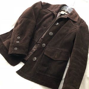 L.L. Bean Leather Blazer